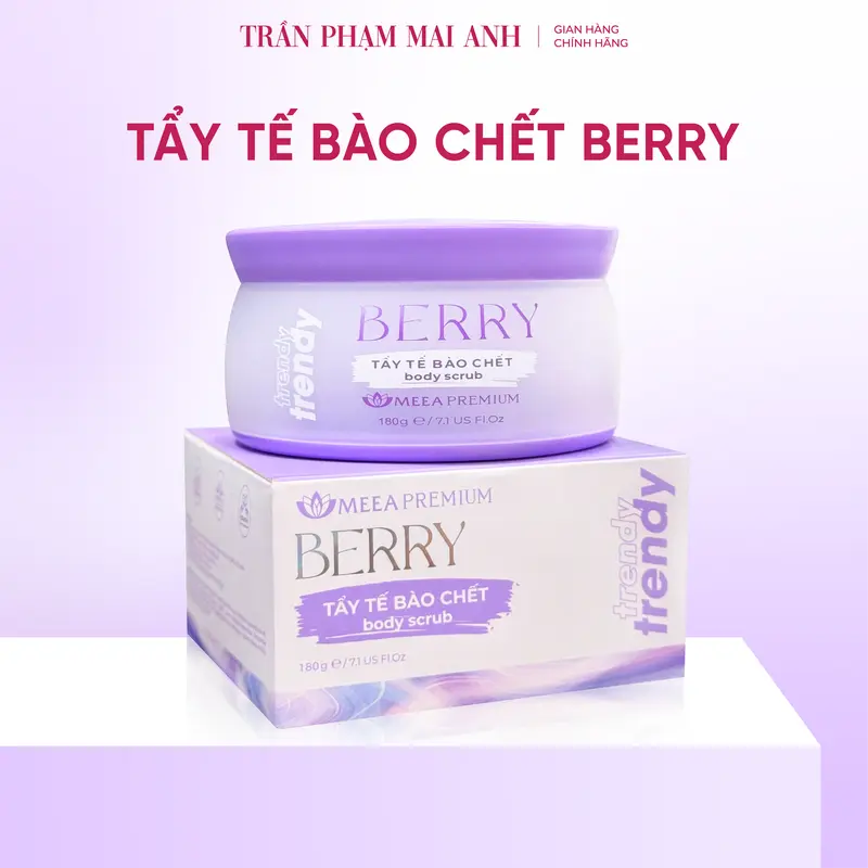 TẨY DA CHẾT BODY SCRUB BERRY | MEEA PREMIUM 0