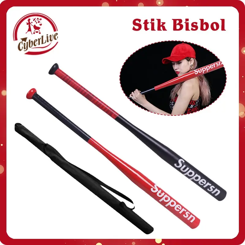 Tongkat Baseball Aluminium Logam 32inci Tongkat Besbol Stik Bisbol Baseball Bat 0