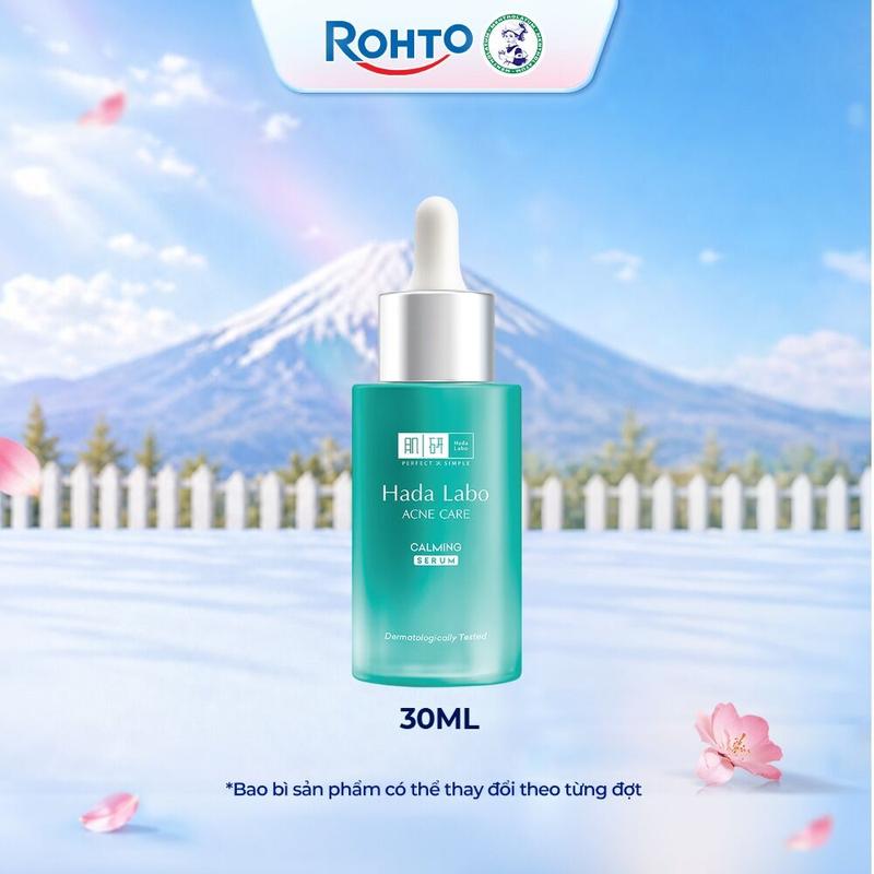 Serum dưỡng ẩm cho da mụn, nhạy cảm Hada Labo Acne Care Calming Serum 30ml