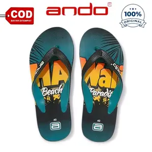 SENDAL ANDO PRIA  GAMBAR TERBARU DI JAMIN 100% ORIGINAL