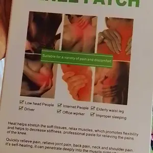 KNEE PATCH ISI 10 PCS Plaster Koyo Lutut Herbal Nyeri Sendi dan Pegal Linu - Knee Pain Relief Patch - Herbal Plaster Knee Patch