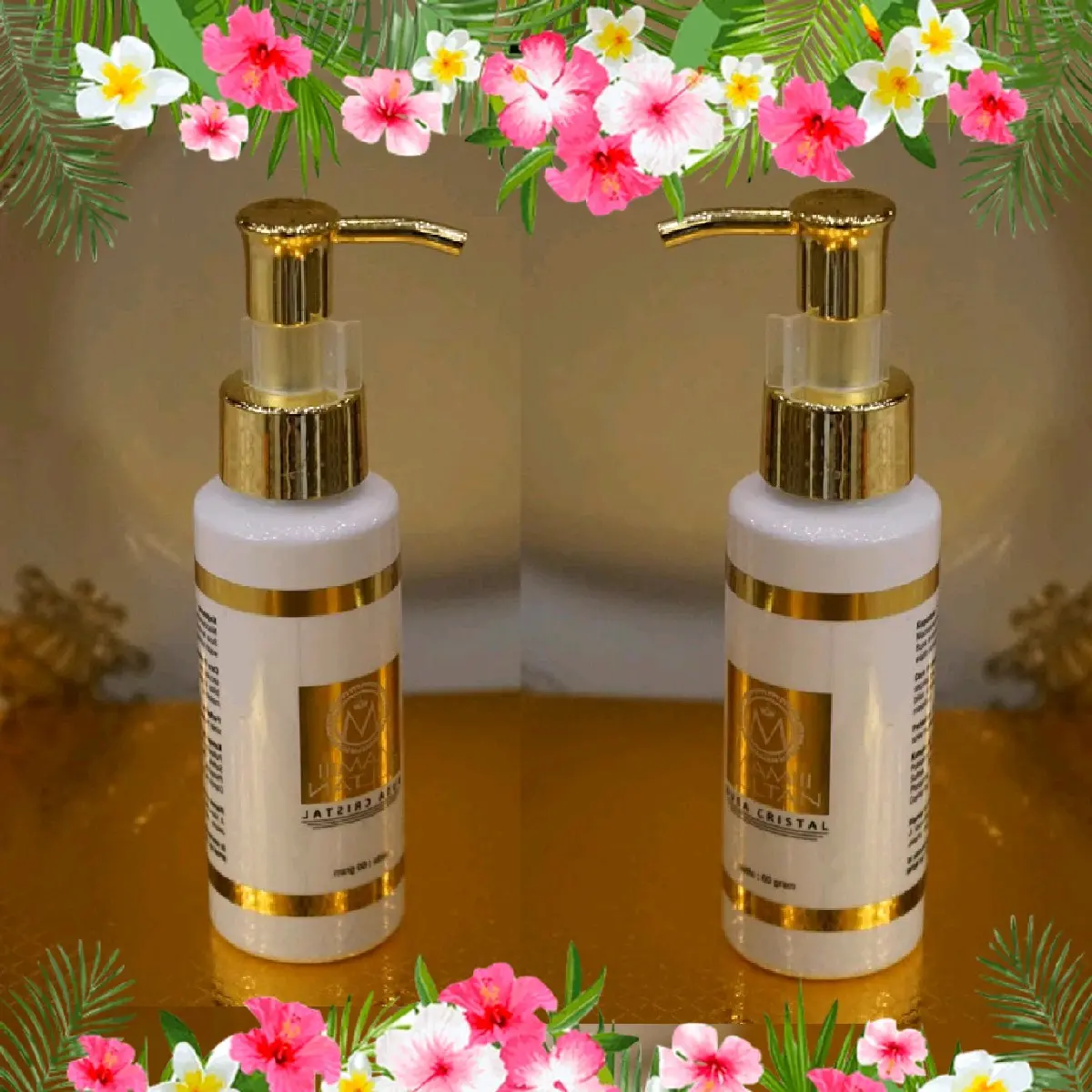 MAMIII SULTAN - [ BUNDLE 2 PCS ] BUSA CRISTAL Facial Wash Membersihkan Wajah Mencerahkan Muka