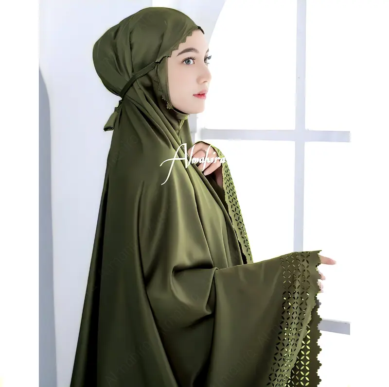 Mukena Dewasa Shakila Laser Cut Premium Mewah 6