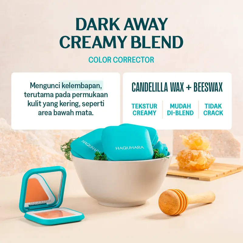 Haquhara Fix It & Fluff Set / Sponge dan Color Corrector 3