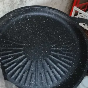 Grill Pan BBQ Anti Lengket Wajan Pemanggang Alat Panggangan Daging Tumis Serbaguna