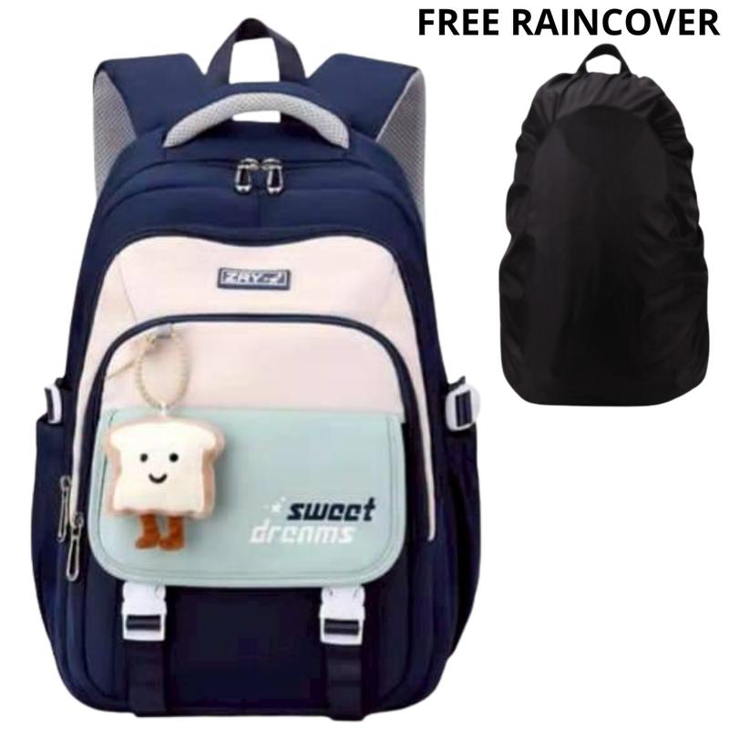 Tas Ransel Anak SD SMP SMA Korea Tas Travel Wanita Remaja Perempuan ...