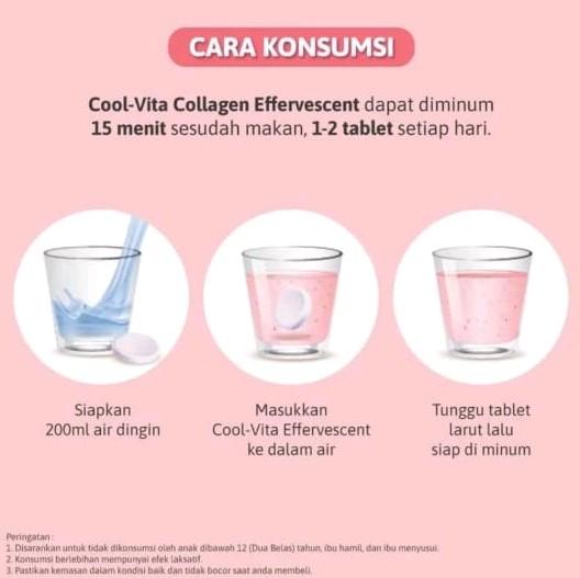 Coolvita collagen tube 2 tube isi 40 tablet original 100% #promo 1