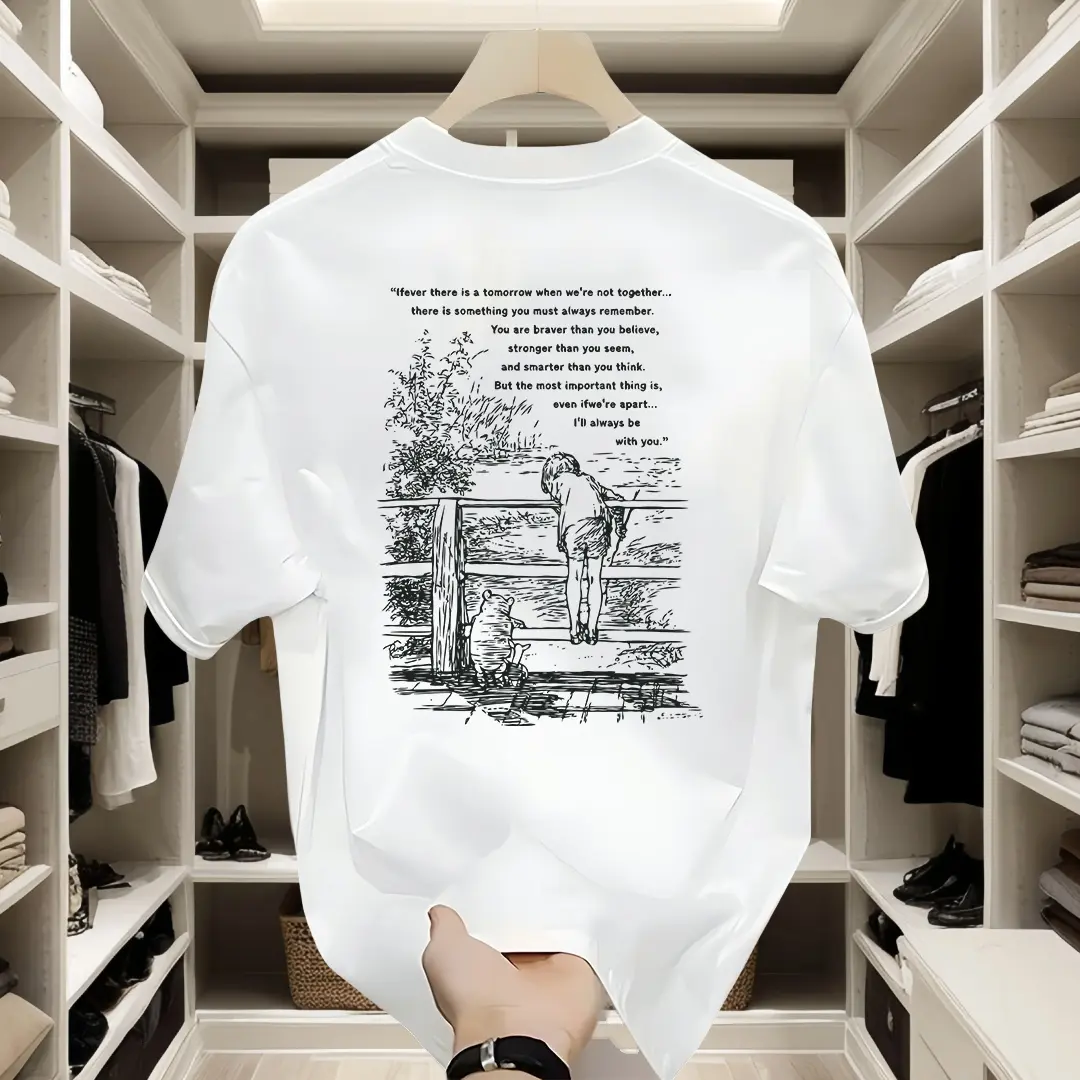 Kaos Distro Unisex Katun 24S Cewe Cowo Basic Style Crew Neck Baju Wanita Atasan Sablon Keren Motif Cowok