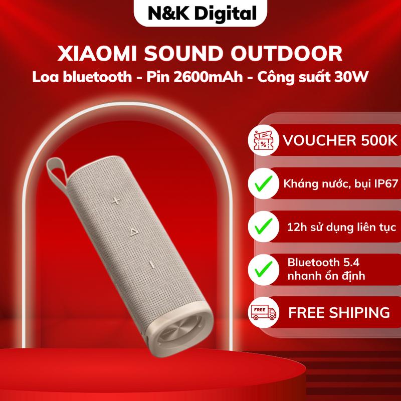 Loa Bluetooth Xiaomi Sound Outdoor - công suất 30W - Chống nước và bụi IP67 -…
