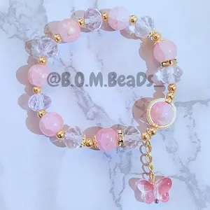 Gelang Manik Premium / Gelang Manik Kaca / Gelang Manik Cantik Aksesoris Beads Bracelet Elegan