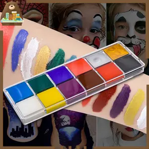 12 Warna Body Face Painting Art Make Up Painting Cat Wajah Beauty Makeup Tool Ucanbe Face Painting Imagic