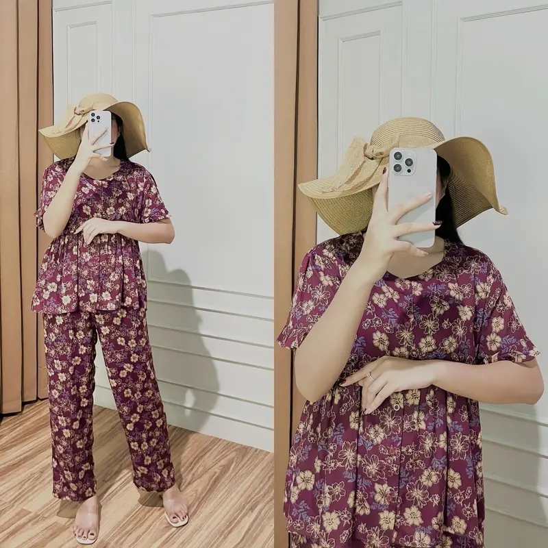 Lyly  One set kekinian/One set Wanita 4