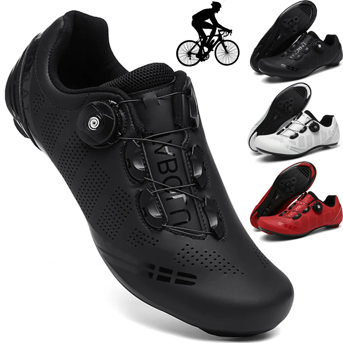 【24h ship】TABOLU Cycling Shoes Cleats Shoes  For Mtb Pedal and Roadbike Cycling Sneakers