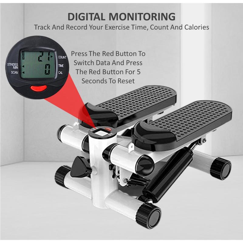 [SG READY STOCK] Mini step machine with LCD display portable quiet mini fitness exercise equipment Weight loss machine 7