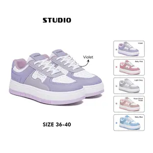 SP-408 [STUDIO] Sepatu Sneakers Wanita Kekinian Sepatu Cewek Kasual Korean Style