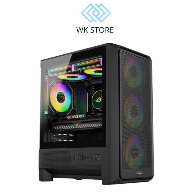 Vỏ Case Máy Tính MIK H2 Black | M-ATX ,ITX No Fan ,Mới Bảo Hành 24 Tháng