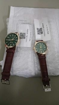 Product Review of POSHI New Luxury Leather Lover Watches Fashion Waterproof Quartz Watch for Men and Women Couple Watch Lover's Wristwatch from R**y 0