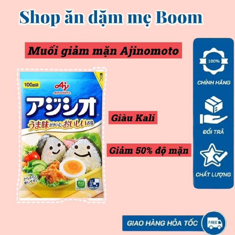 Muối giảm mặn 50% Nhật 100g