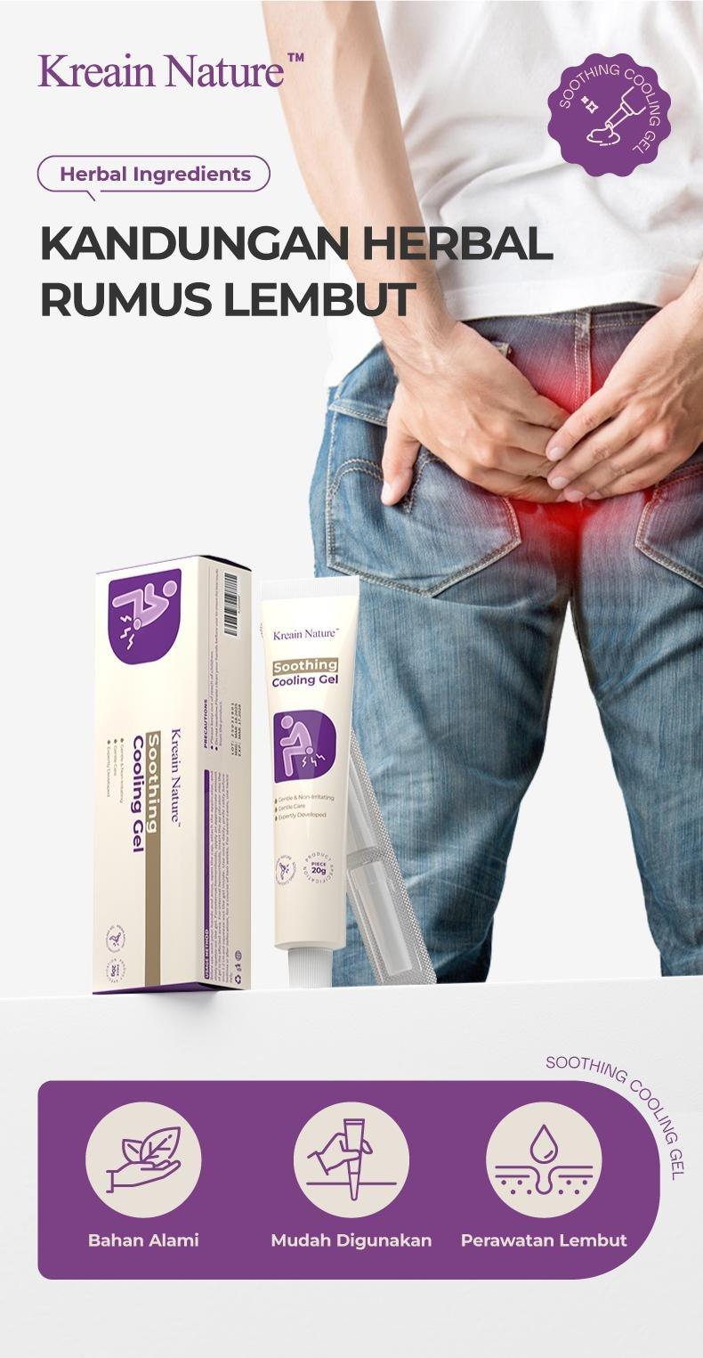 Kreain Nature Gel Perawatan Area Pribadi Tekstur Menyegarkan Tidak Lengket