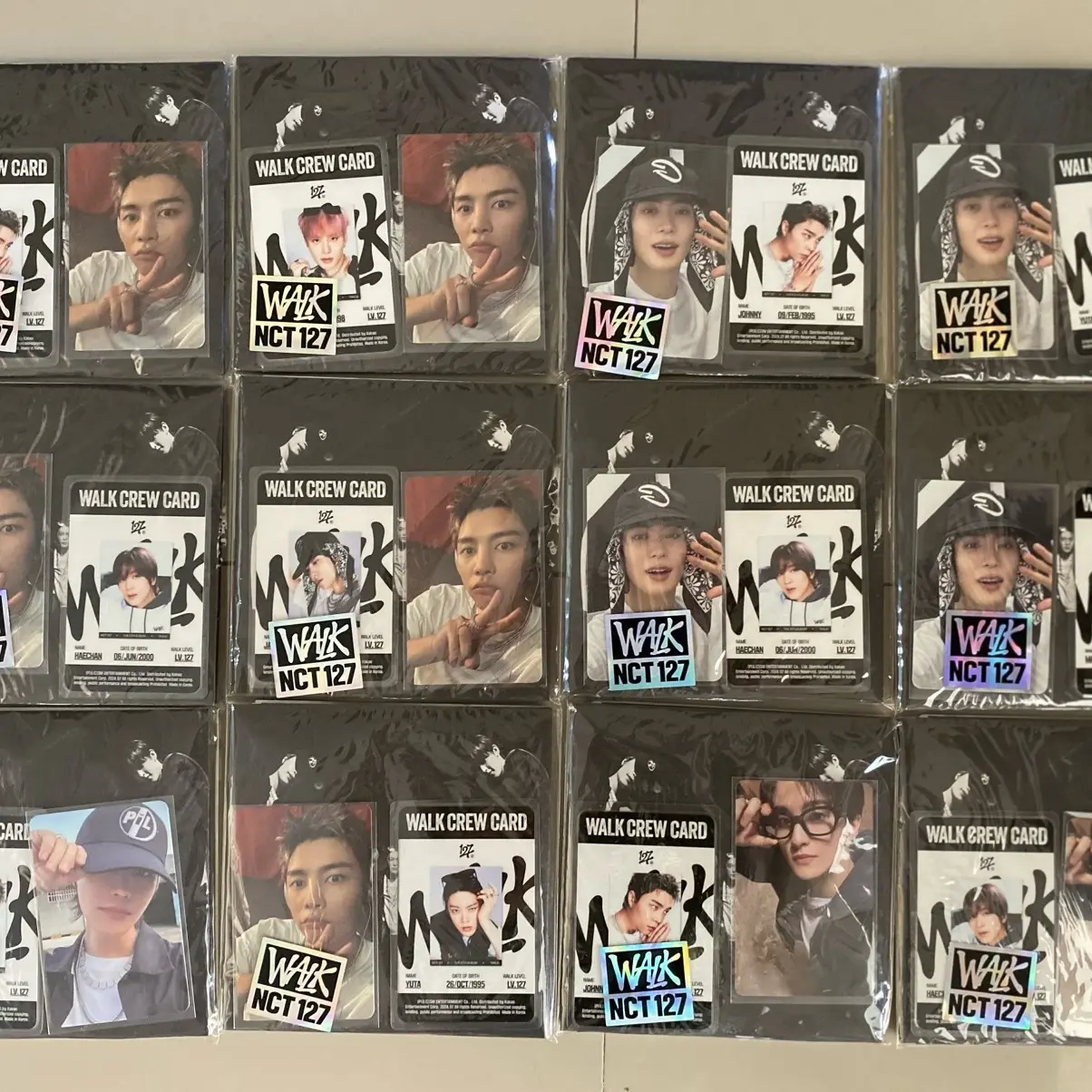 ALBUM NCT 127 walk poster ver unsaeled