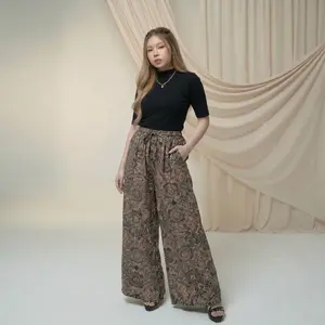 Kulot Agnes Jumbo Homemade Dewi Sri Celana Panjang Wanita Dewasa Variasi Motif Katun Rayon Kekinian Casual Lembut Nyaman