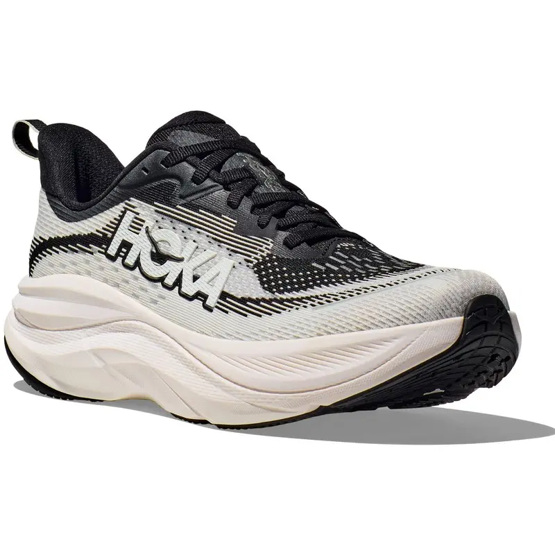 Sepatu Running Sport Shoes Hoka SkyFlow Hitam Putih Outdoor 6