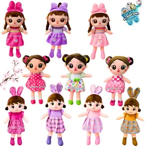 (My Online Shops) Boneka Baby Girl Pretty Girl Bunny Rabbit Hello Metoo Lucu hadiah dolls Toys Doll Mainan Anak Perempuan