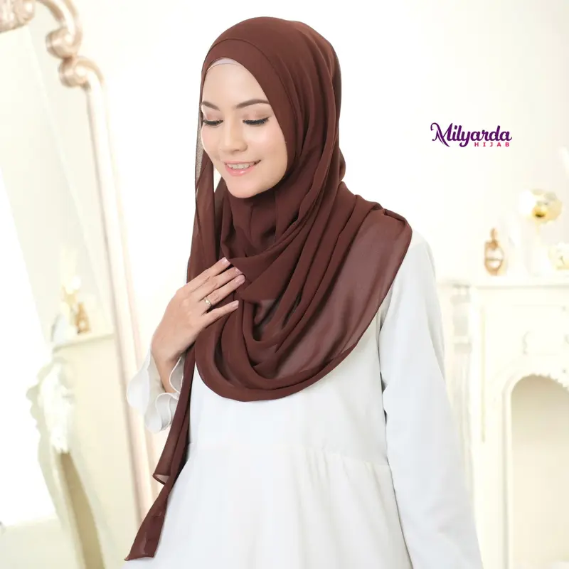 Milyarda Hijab Instan Taqiya Simple Daily Kerudung Panjang Muslim Hijab Langsung Slup 5