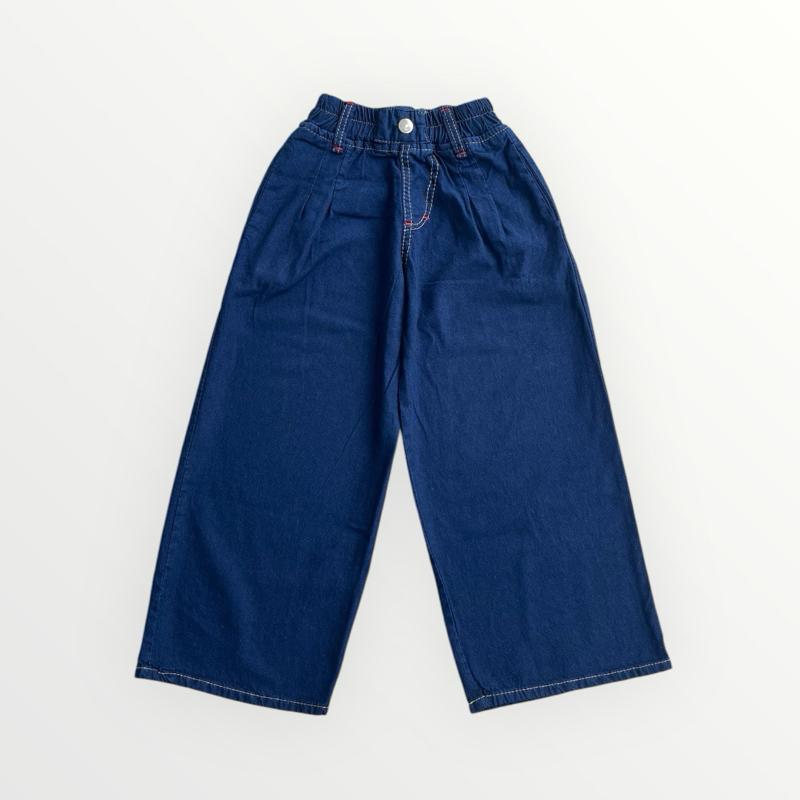 Hokkid’s wear - Celana kulot jeans anak perempuan Fashion 1