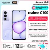 Gambar realme C100 6/128GB 8/256GB (8GB+16GB Extended RAM) Garansi Resmi Hp Android Murah Terbaru 2026 Ori - C100 6/128 Purple, Full Set bawaan dari Aurora Mall Phone Kota Administrasi Jakarta Utara 1 Tokopedia