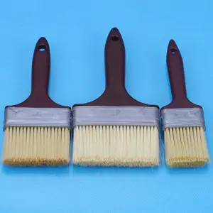 【Dollpen】Kuas Cat Tembok Rumah dengan Pilihan Ukuran Berbeda untuk Penggunaan Dinding Anda/Corrosion-Resistant Wooden Paint Brush Mushroom Fiberbebas