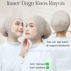 Ciput Dagu Anti geser Syari Inner Dagu Malaysia Bahan Kaos Rayon Grade A Jilbab Kerudung Wanita Instan Ciput Dagu Anti geser Syari Inner Dagu Malaysia Bahan Kaos Rayon Grade A Jilbab Kerudung Wanita Instan