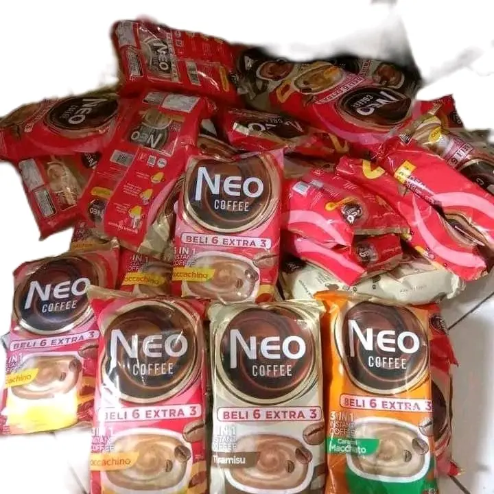 Kopi Neo isi 9 schtdengan Rasa yang Berbeda - Teknologi Modern - Robusta, Bubuk - Coffee