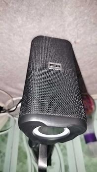 Product Review of Easy & Perfect E2 | Bluetooth Speaker Portable with Passive Radiators | Splashproof Speaker with RGB Ring Lights | 10 Watt Speaker Power with 6 Hours Play Time from 𝙈**𝙉 1