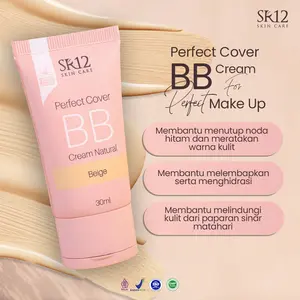 BB Cream SR12 – Base Makeup Menyamarkan Noda, Melembapkan & Melindungi Kulit