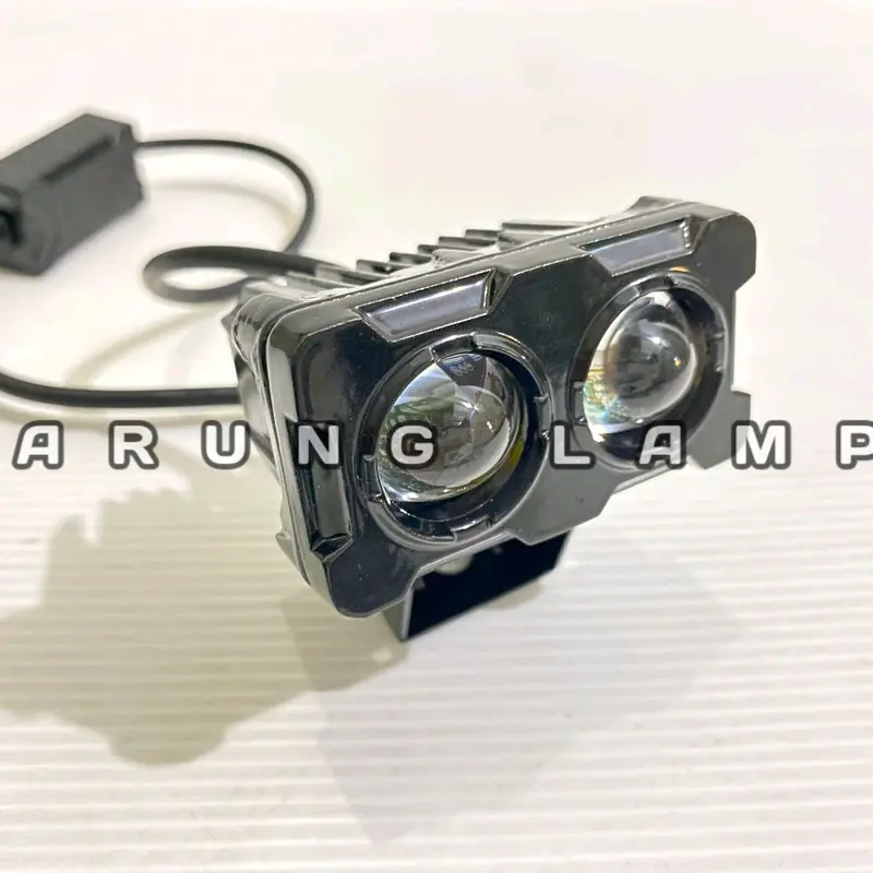 Lampu Tembak Laser 2 Mata Super S D2 Devil CS 1061 Waterproof 20Watt Ada Kotak Driver/Ballast 5