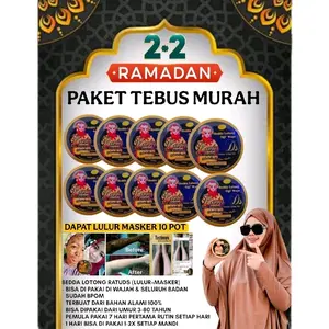 10 PCS BEDDA LOTONG RATU DS perawatan Wajah Tubuh Memutihkan Mencerahkan Memudarkan Cacar Mengencangkan Facial