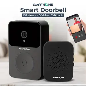 TaffHOME Bel Rumah Smart Doorbell Wireless Video HD Talkback - X9