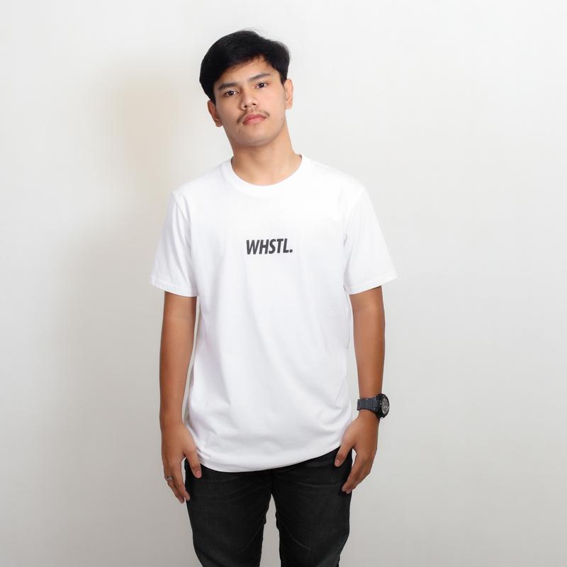 WHSTL. Kaos Pendek  Foamlogo #3 - White 5