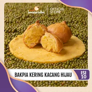JUWARA SATOE [ ISI 10 ] BAKPIA KERING KACANG HIJAU ORIGINAL - OLEH-OLEH KHAS JOGJA