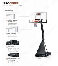 Gambar Tiang Ring Basket / Basketball Board Stand PROCOURT S027 - ORIGINAL dari DNA Sport & Music Kota Administrasi Jakarta Utara 3 Tokopedia