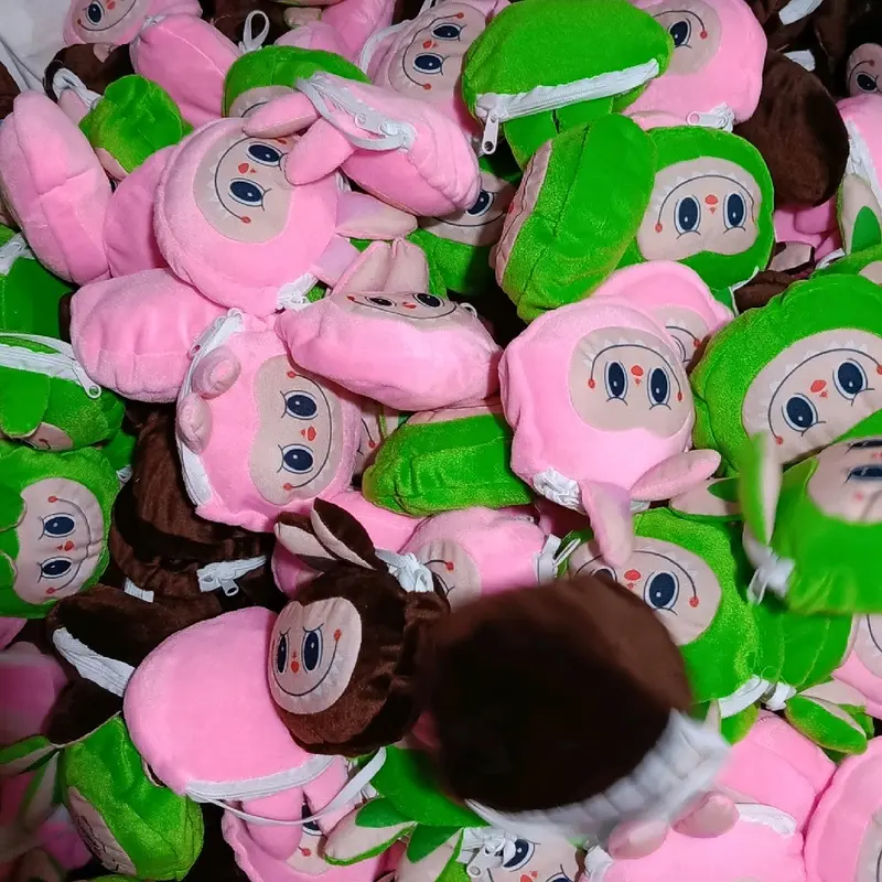 Tas Boneka Kepala Labubu - Hadiah Doll Lucu Warna Acak - Toys 3