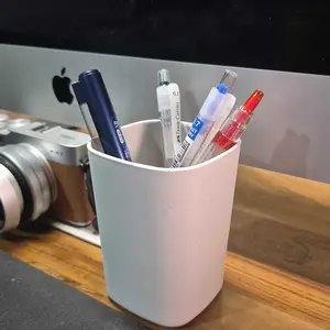 RG GELAS PLASTIK JERAMI Tempat Sikat Gigi Odol Wadah Pensil Pulpen MakeUp Rias Organizer Kamar Mandi Gelas Minum Plastik Cangkir Kumur