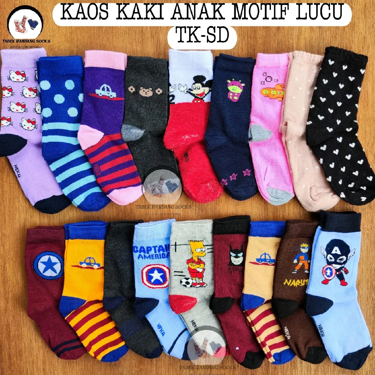 Socks Kaos Kaki Anak Motif lucu PAUD/TK/SD/Kaos kaki anak laki laki perempuan/kaos kaki komputer anak 1 pasang spandeks 5-6 tahun 13-14 Tahun Fashion spandex katun poli 11-12 tahun kaus kaki