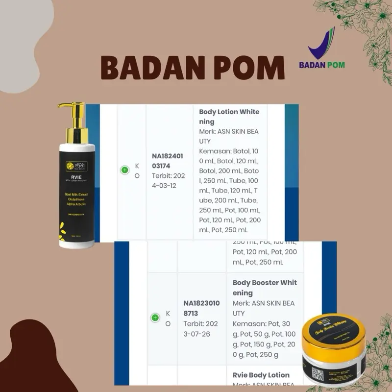 Bundling Bodycare Rvie Whitening Pencerah 4