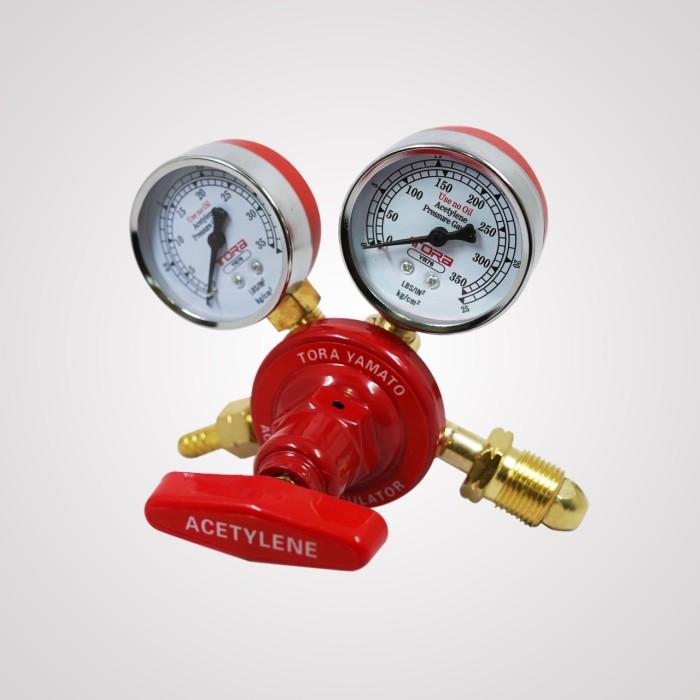 Gambar TORA Regulator Acetylene 076 Model Yamato dari Tora Official Shop Kab. Bandung Tokopedia