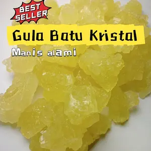 Gula Batu kristal (1000grm) - Size Sedang - PRAKTIS dan hemat   Manis Sugar