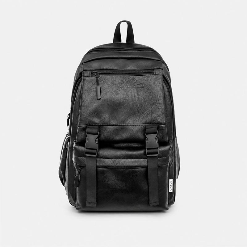 Balo basic NŌRMO PU leather đựng laptop 16 inch, đi học, đi làm cực dễ mix đồ | C26BPPU015