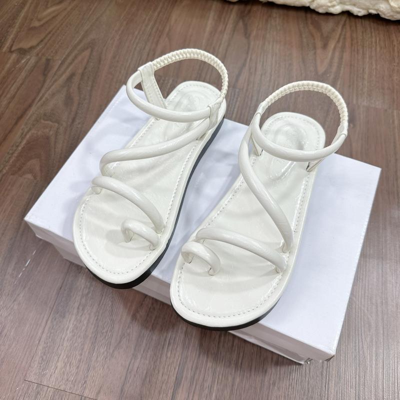 Giày Sandal Quai Xỏ Ngón Đế Xu Da Mềm Mịn Phong Cách Trẻ Trung Dễ Đi Cho Nữ DéP Shoes T005