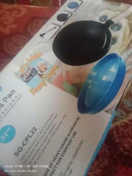 Product Review of Crepes Pan (wajan kwalik) SUGGO free wadah adonan from i**e 0